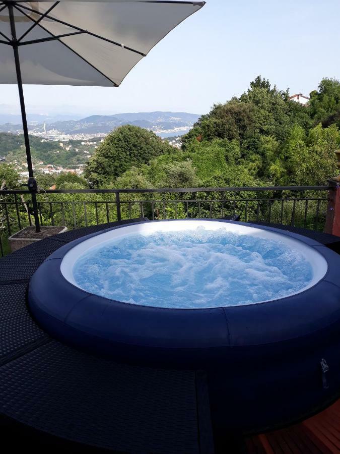 Lo Chalet Sul Golfo La Spezia Exteriör bild